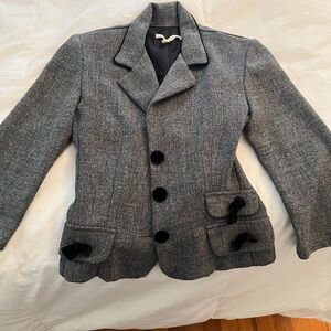 Tweed looking jacket/coat. Great for work, church or casual.